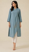 2 Piece Embroidered Suit — NZ-EMB-006